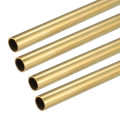 fábrica personalizada fina 1 mm 1,2 mm 0,8 mm Walll Brass Tube Tubo